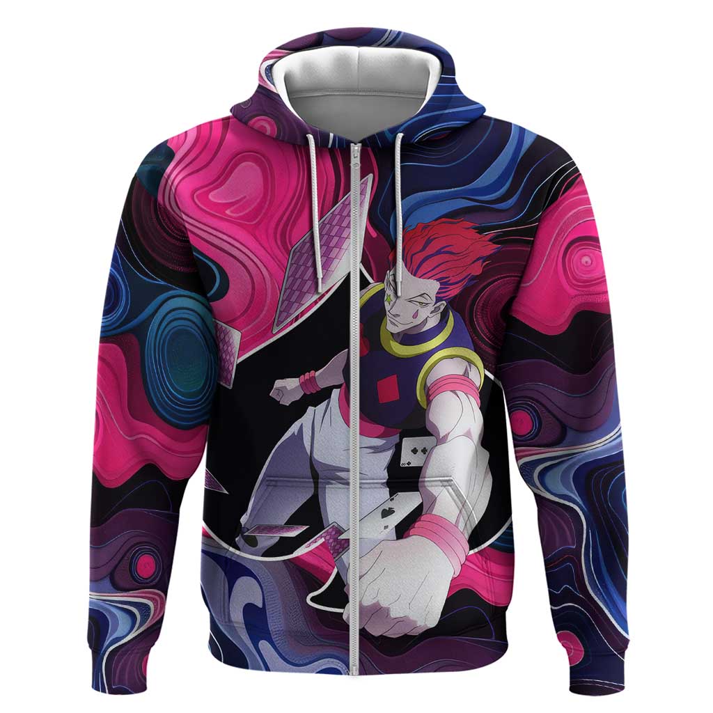 Mystic Faces Hisoka Hunter X Hunter Hoodie Anime Mix Hippie Style - The Mazicc
