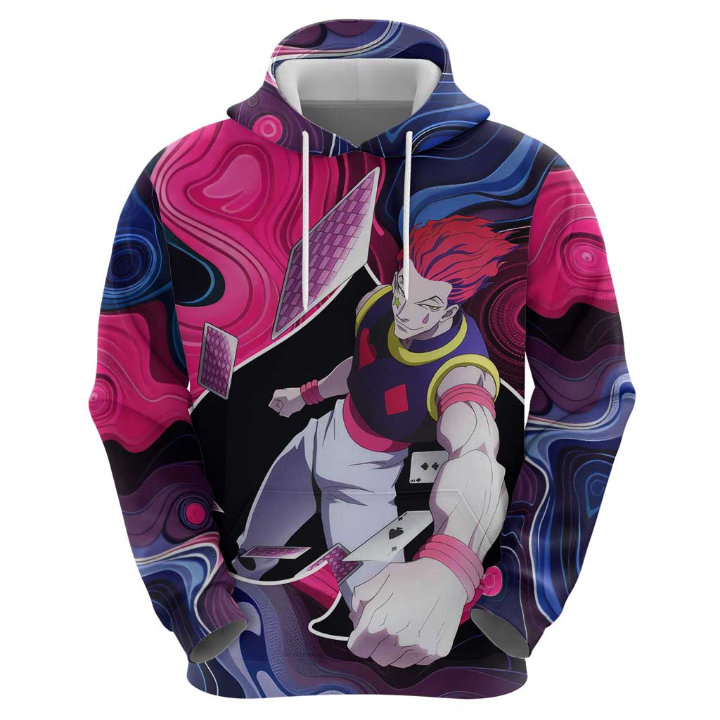 Mystic Faces Hisoka Hunter X Hunter Hoodie Anime Mix Hippie Style - The Mazicc