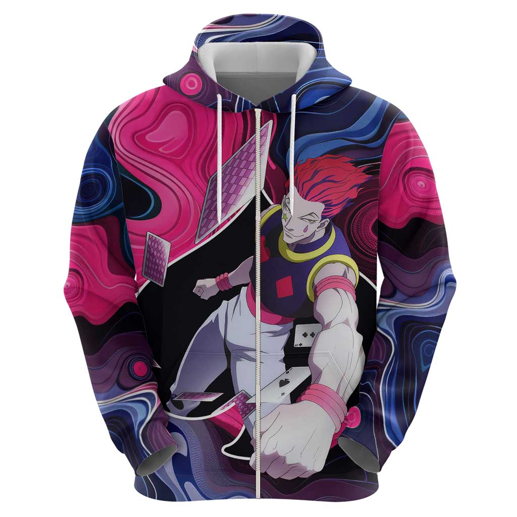Mystic Faces Hisoka Hunter X Hunter Hoodie Anime Mix Hippie Style - The Mazicc