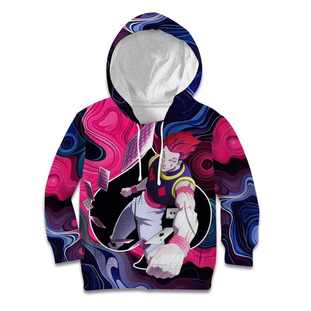 Mystic Faces Hisoka Hunter X Hunter Kid Hoodie Anime Mix Hippie Style - The Mazicc