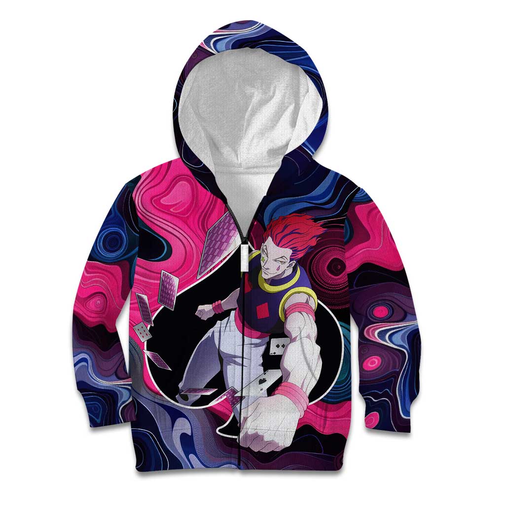 Mystic Faces Hisoka Hunter X Hunter Kid Hoodie Anime Mix Hippie Style - The Mazicc
