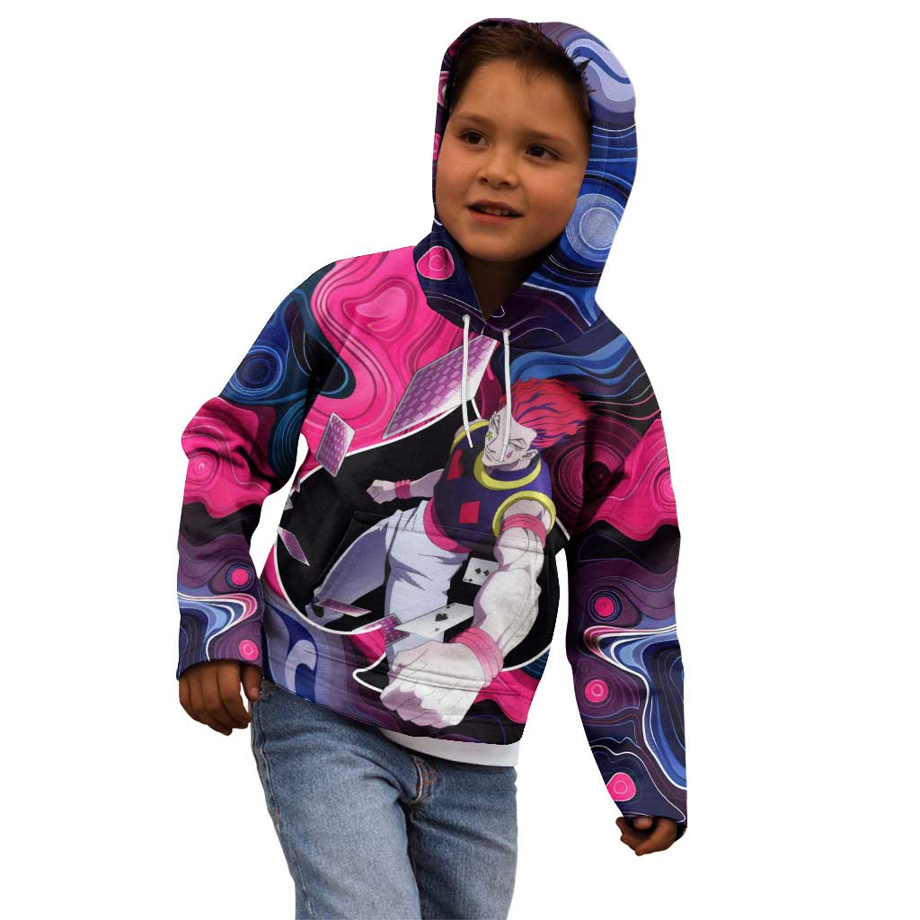 Mystic Faces Hisoka Hunter X Hunter Kid Hoodie Anime Mix Hippie Style - The Mazicc
