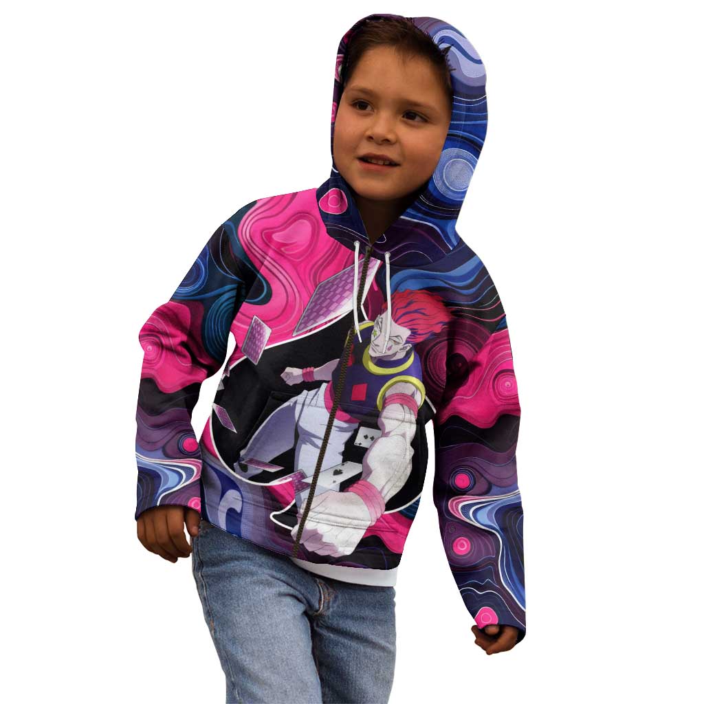 Mystic Faces Hisoka Hunter X Hunter Kid Hoodie Anime Mix Hippie Style - The Mazicc