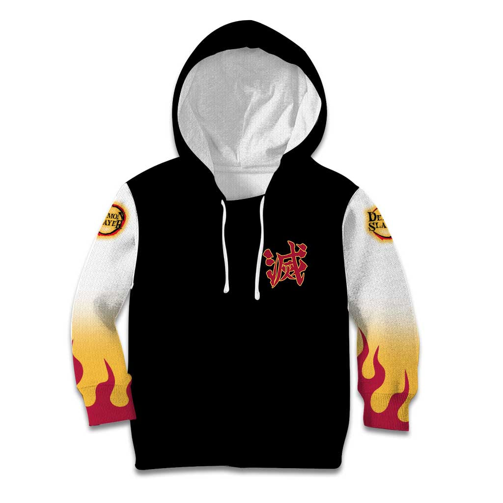 Kyojuro Rengoku V2 Demon Slayer Kid Hoodie Anime Style