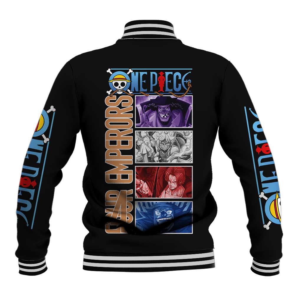 New Yonko One Piece Baseball Jacket Anime Style