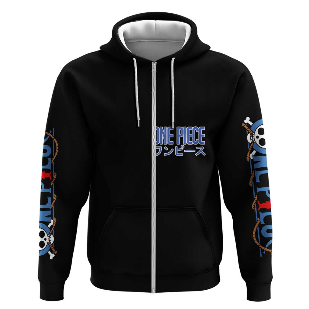 New Yonko One Piece Zip Hoodie Anime Style