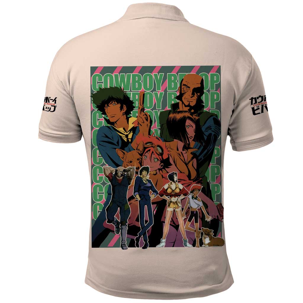 Cowboy Bebop Polo Shirt Anime Style