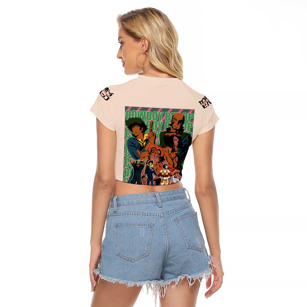 Cowboy Bebop Raglan Cropped T Shirt Anime Style