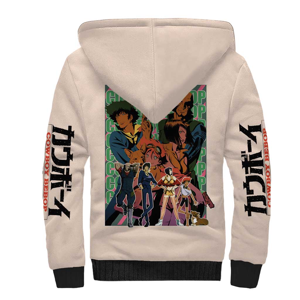 Cowboy Bebop Sherpa Hoodie Anime Style