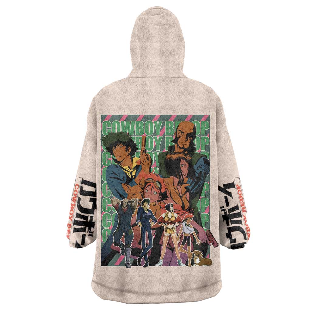 Cowboy Bebop Wearable Blanket Hoodie Anime Style