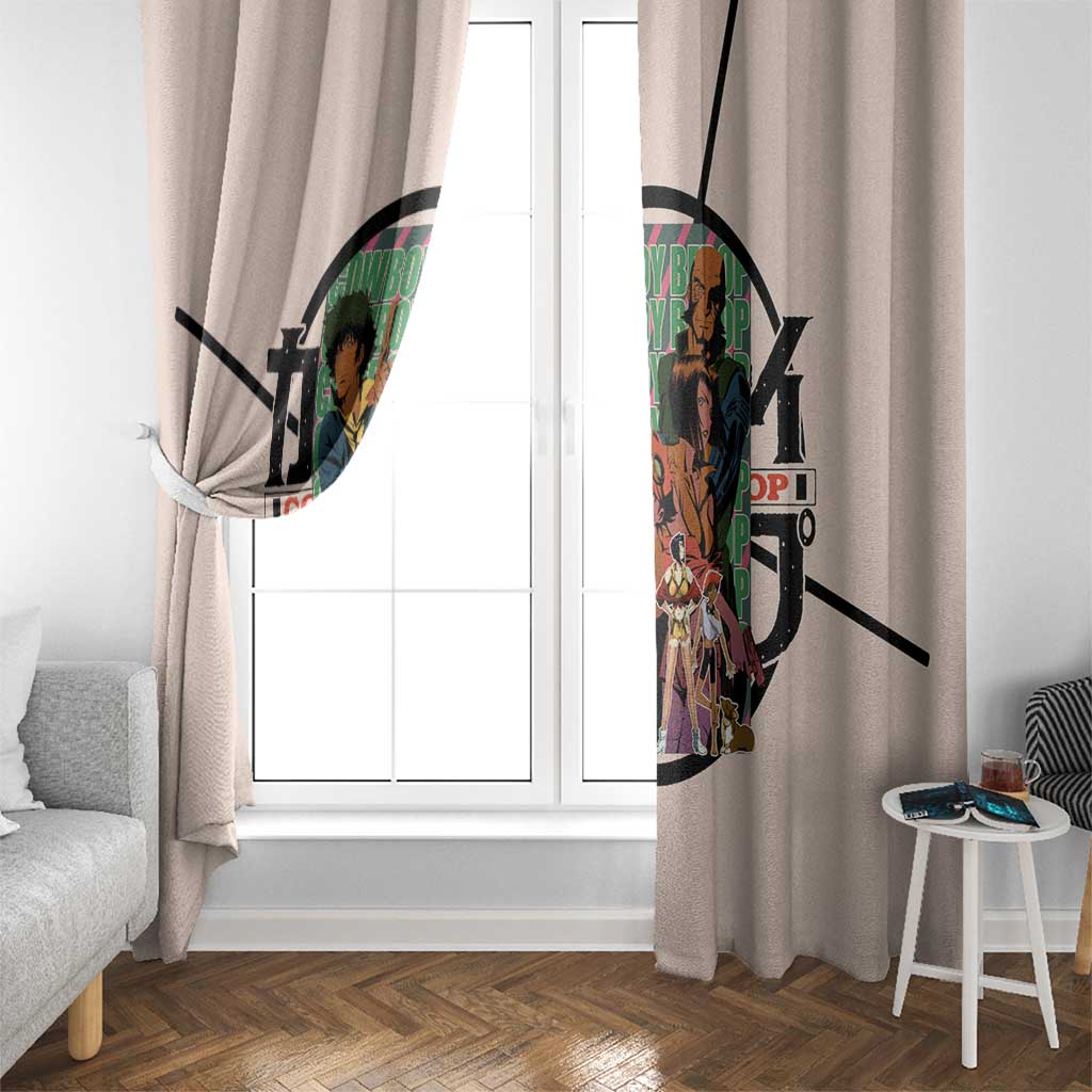 Cowboy Bebop Window Curtain Anime Style