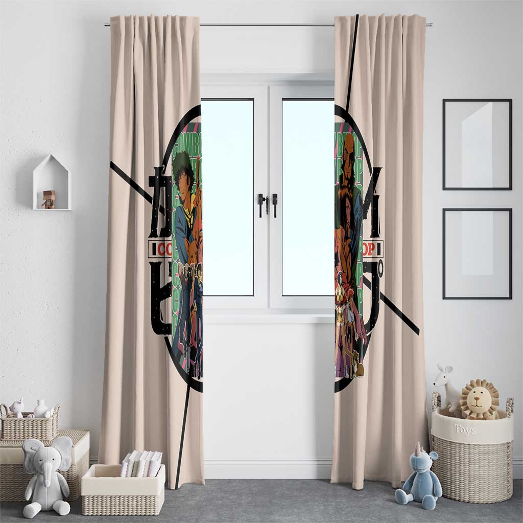Cowboy Bebop Window Curtain Anime Style