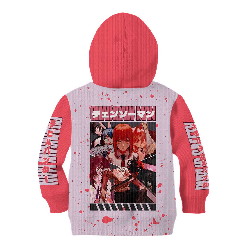 Public Safety Chainsaw Man Kid Hoodie Anime Style
