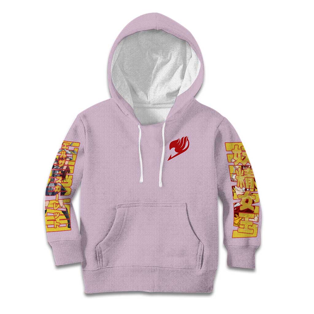 Erza Scarlet Fairy Tail Kid Hoodie Anime Style