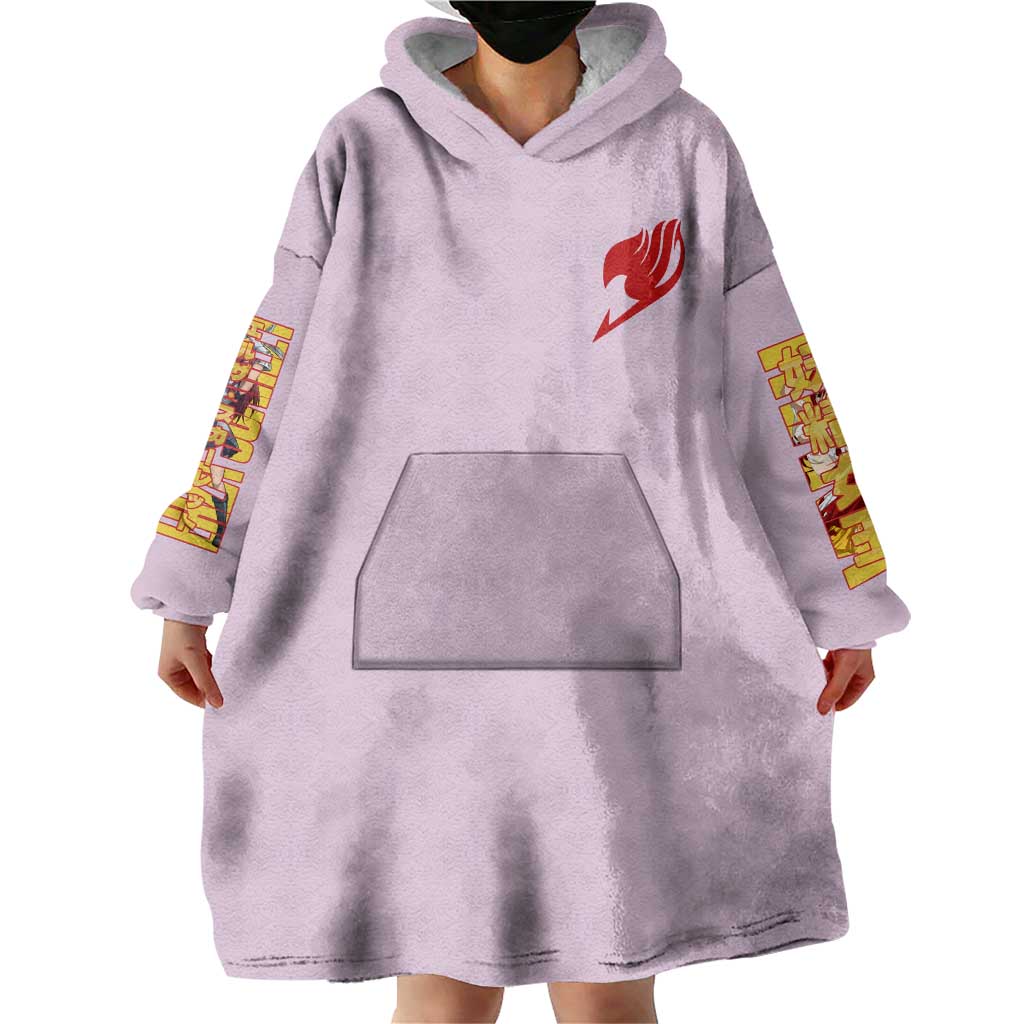 Erza Scarlet Fairy Tail Wearable Blanket Hoodie Anime Style