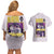 Albedo Overlord Couples Matching Off Shoulder Short Dress and Hawaiian Shirt Anime Style