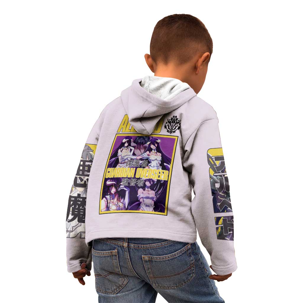 Albedo Overlord Kid Hoodie Anime Style