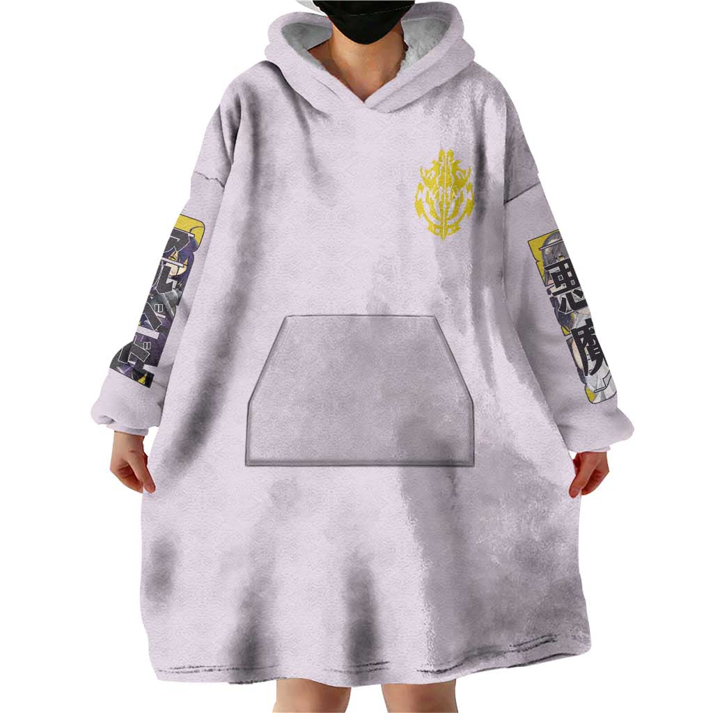 Albedo Overlord Wearable Blanket Hoodie Anime Style