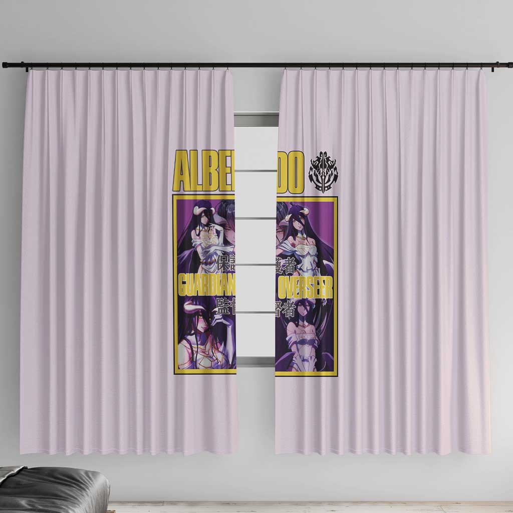 Albedo Overlord Window Curtain Anime Style
