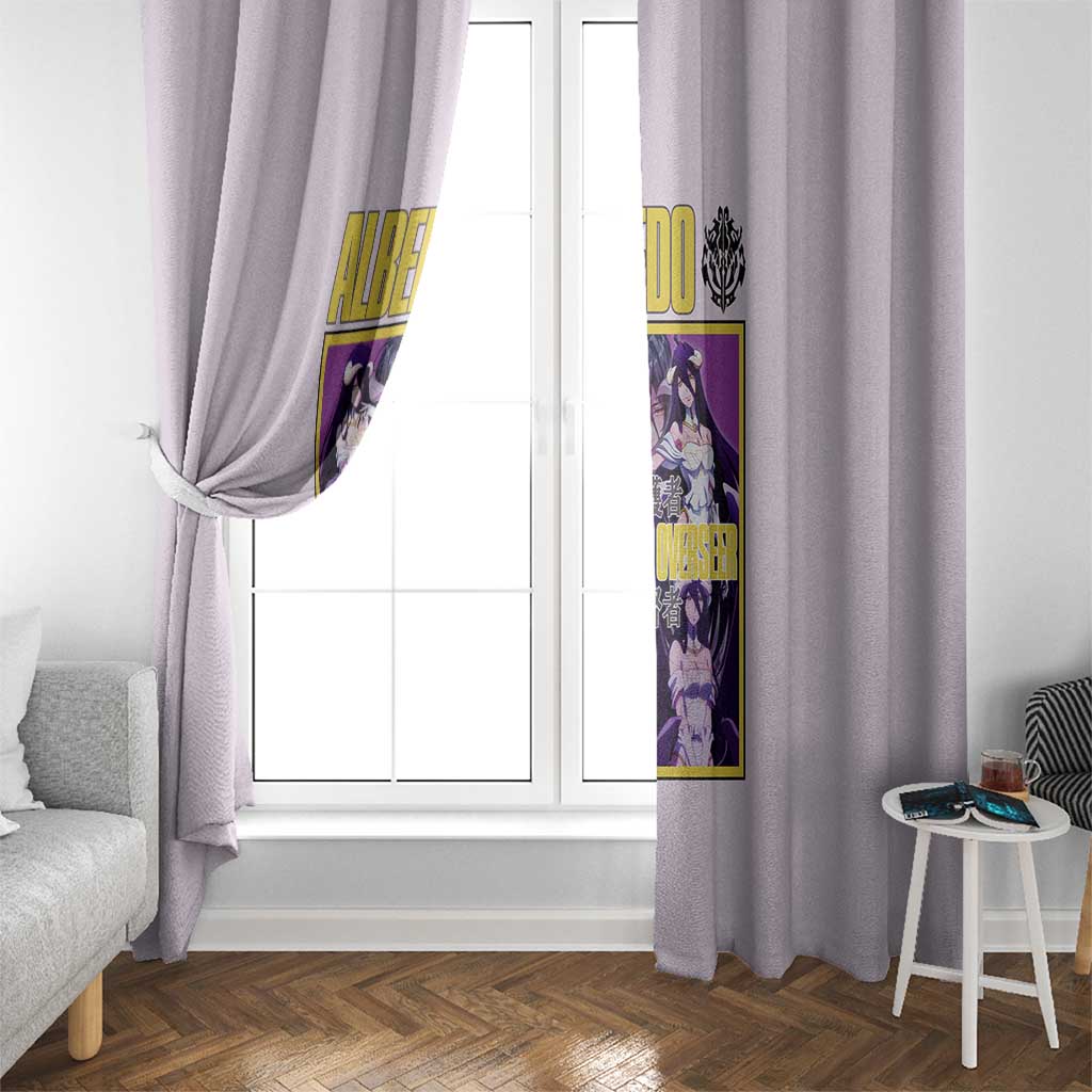 Albedo Overlord Window Curtain Anime Style