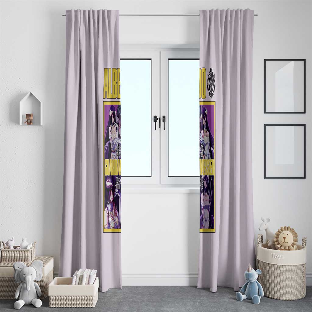 Albedo Overlord Window Curtain Anime Style