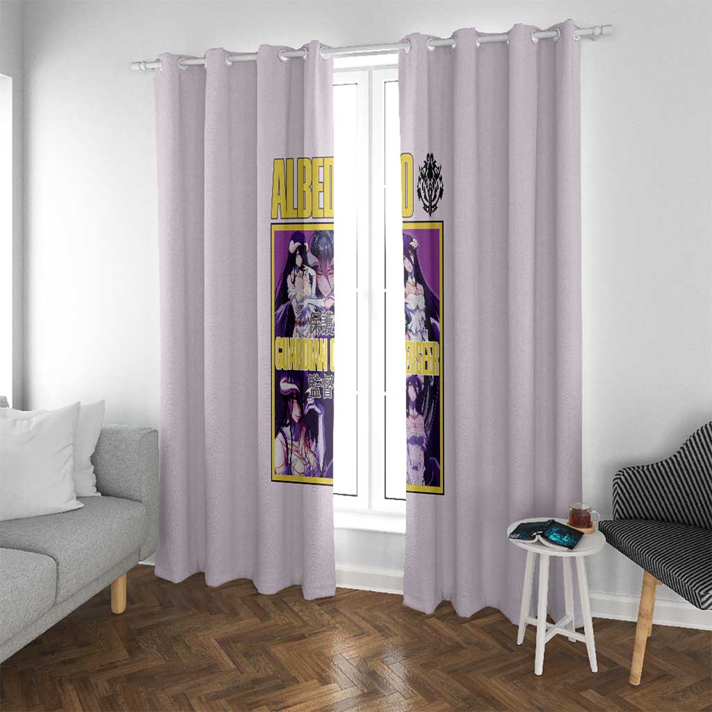 Albedo Overlord Window Curtain Anime Style