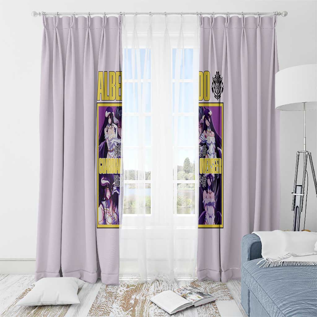 Albedo Overlord Window Curtain Anime Style