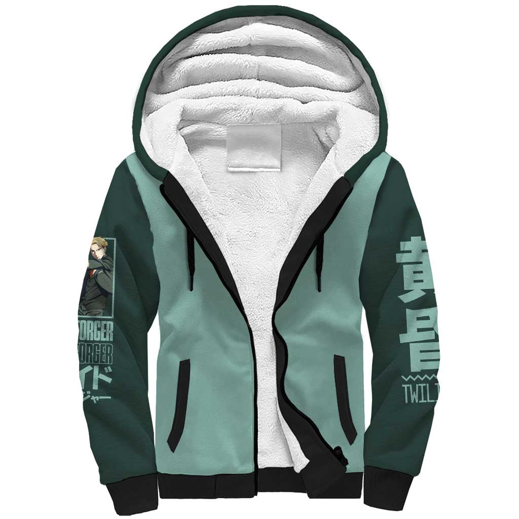 Loid Forger Spy x Family Sherpa Hoodie Anime Style