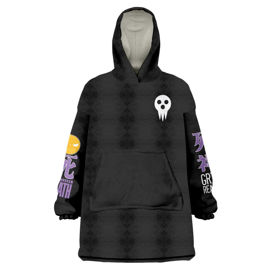 Death the Kid Soul Eater Wearable Blanket Hoodie Anime Style