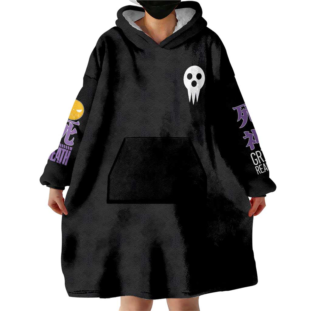 Death the Kid Soul Eater Wearable Blanket Hoodie Anime Style