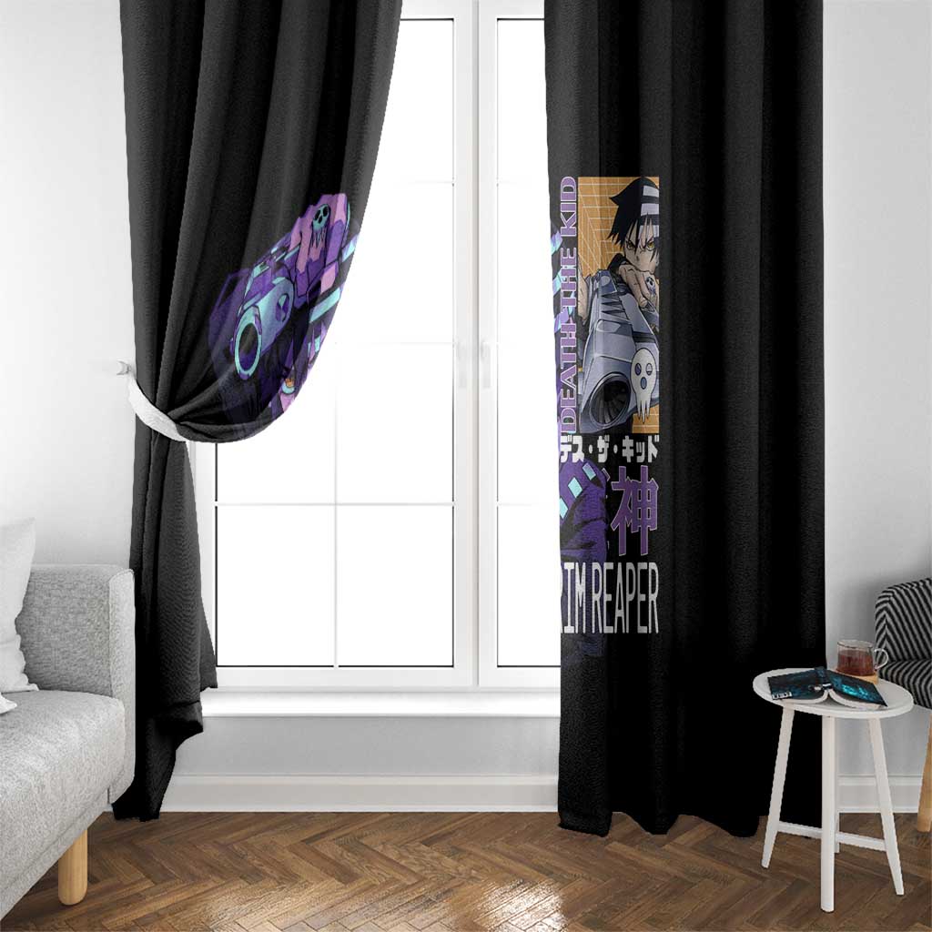Death the Kid Soul Eater Window Curtain Anime Style
