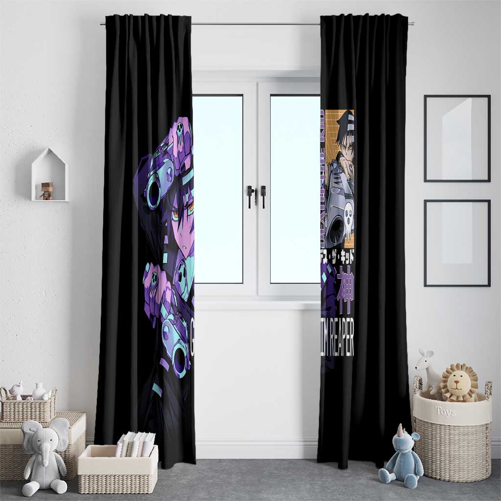 Death the Kid Soul Eater Window Curtain Anime Style