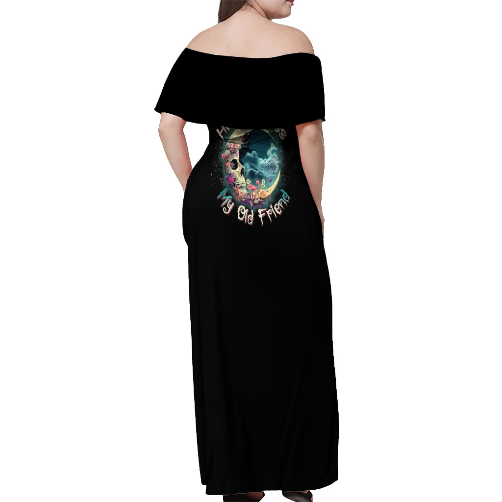 hello-darkness-my-old-friend-crescent-moon-skull-off-shoulder-maxi-dress