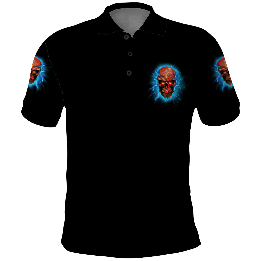 your-demons-hide-under-your-bed-thunder-skull-polo-shirt