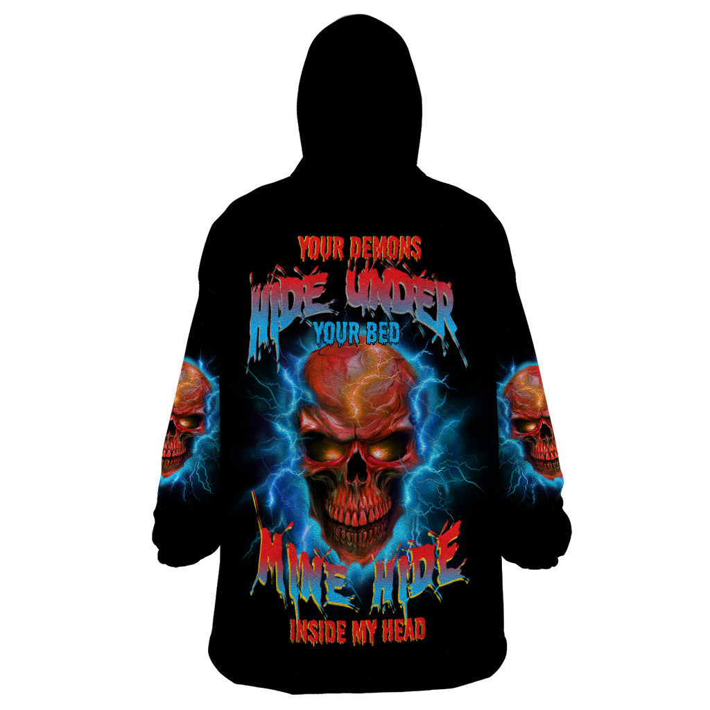 your-demons-hide-under-your-bed-thunder-skull-wearable-blanket-hoodie