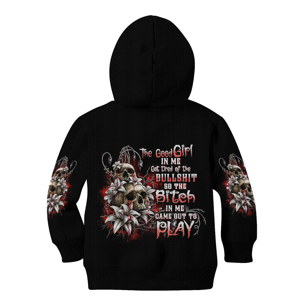 the-good-girl-in-me-got-tired-skull-rose-kid-hoodie