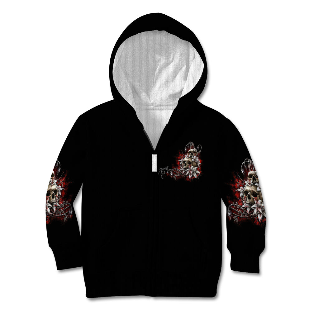 the-good-girl-in-me-got-tired-skull-rose-kid-hoodie