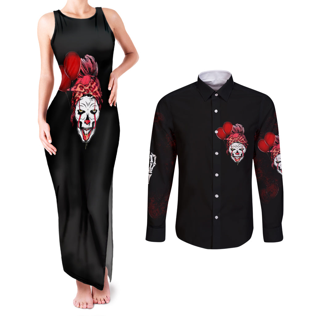 piss-me-off-i-will-couples-matching-tank-maxi-dress-and-long-sleeve-button-shirt