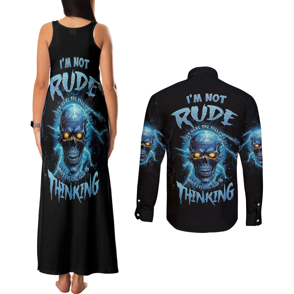 im-not-rude-mad-skull-couples-matching-tank-maxi-dress-and-long-sleeve-button-shirt