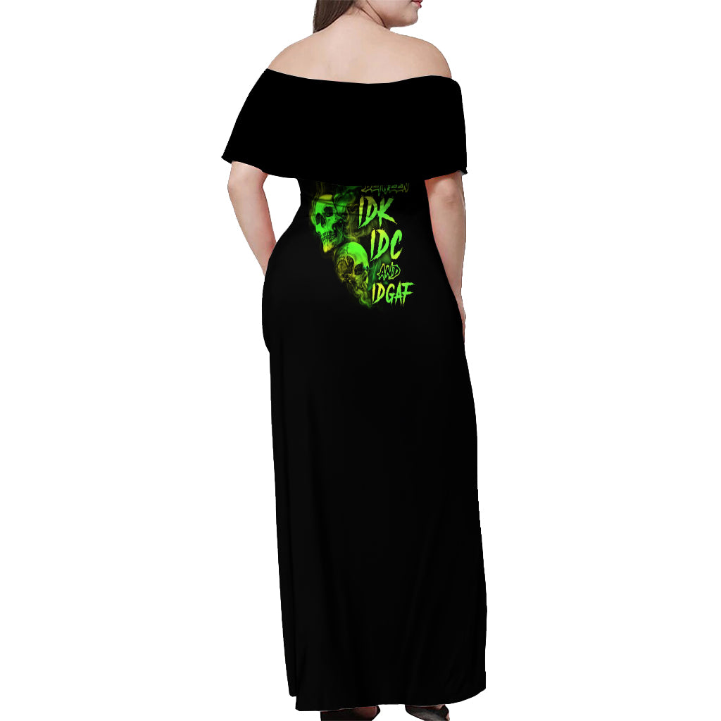 stuck-between-idk-idc-and-idgaf-skull-off-shoulder-maxi-dress