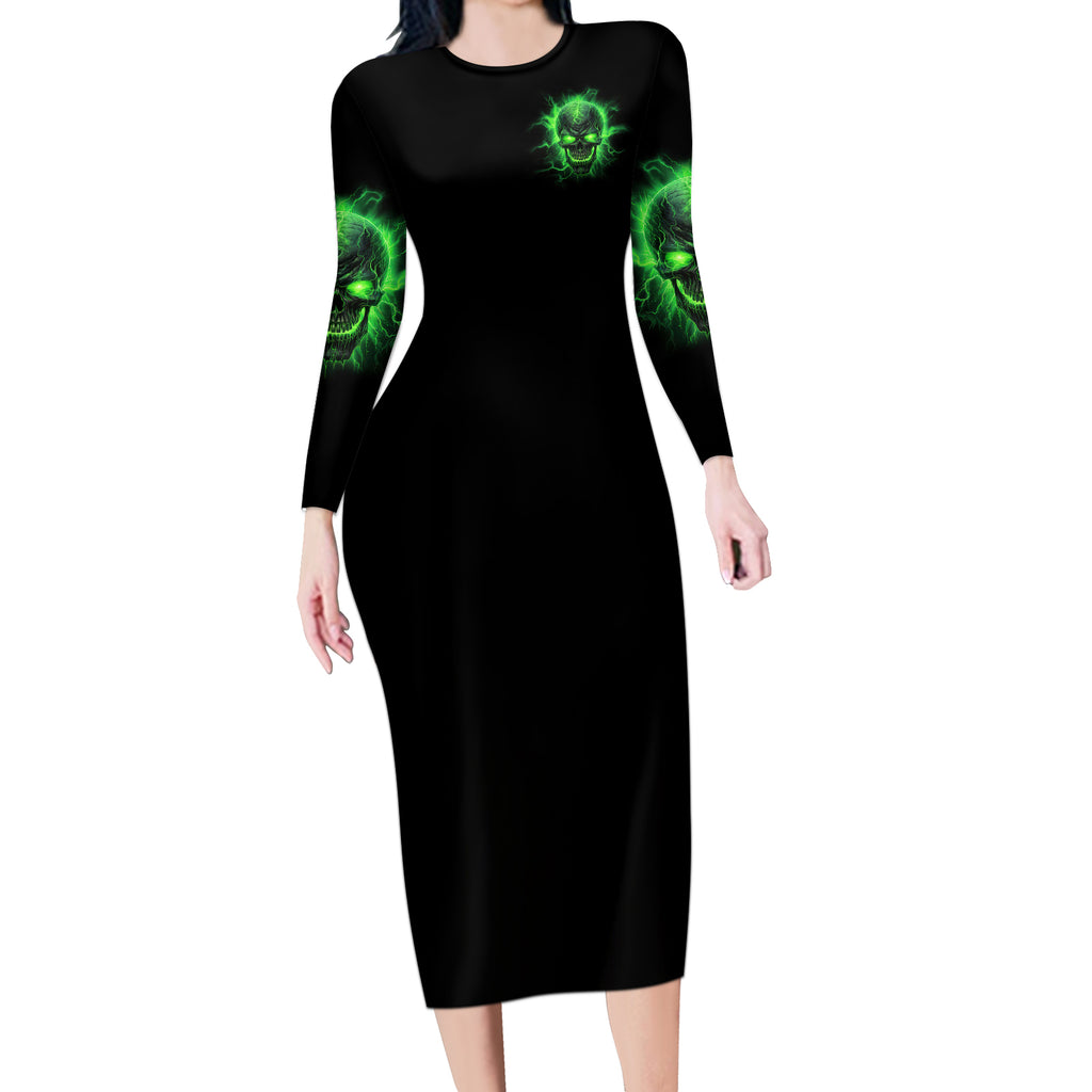 heaven-dont-want-me-mad-skull-long-sleeve-bodycon-dress