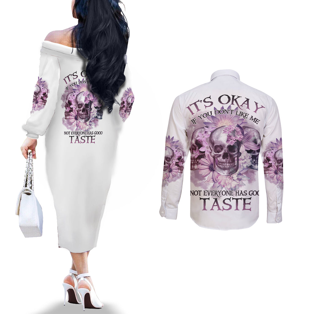 its-okay-if-you-dont-like-me-couples-matching-off-the-shoulder-long-sleeve-dress-and-long-sleeve-button-shirt