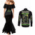 warning-sign-skull-reaper-couples-matching-mermaid-dress-and-long-sleeve-button-shirt