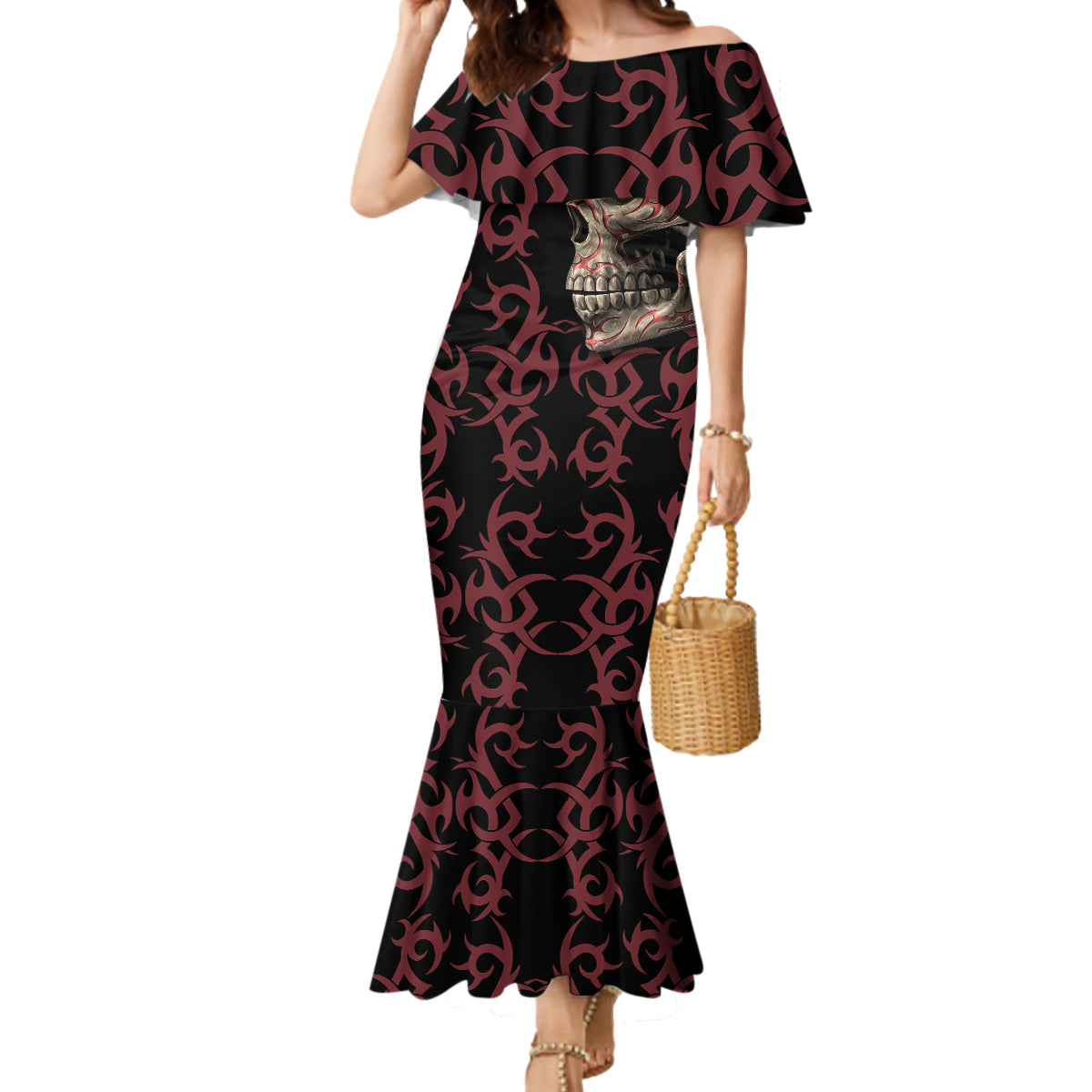 zero-f-given-skull-mermaid-dress
