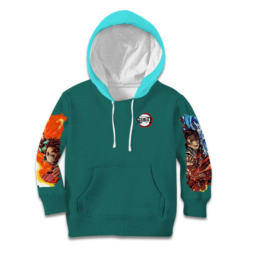 Kamado Tanjiro V2 Demon Slayer Kid Hoodie Japan Anime Style