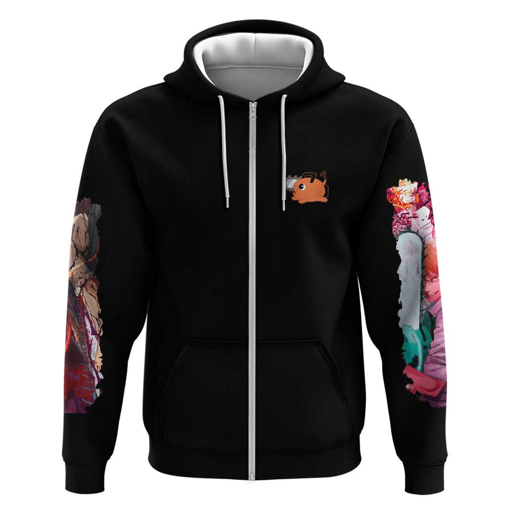 Denji V5 Chainsaw Man Hoodie Japan Anime Style