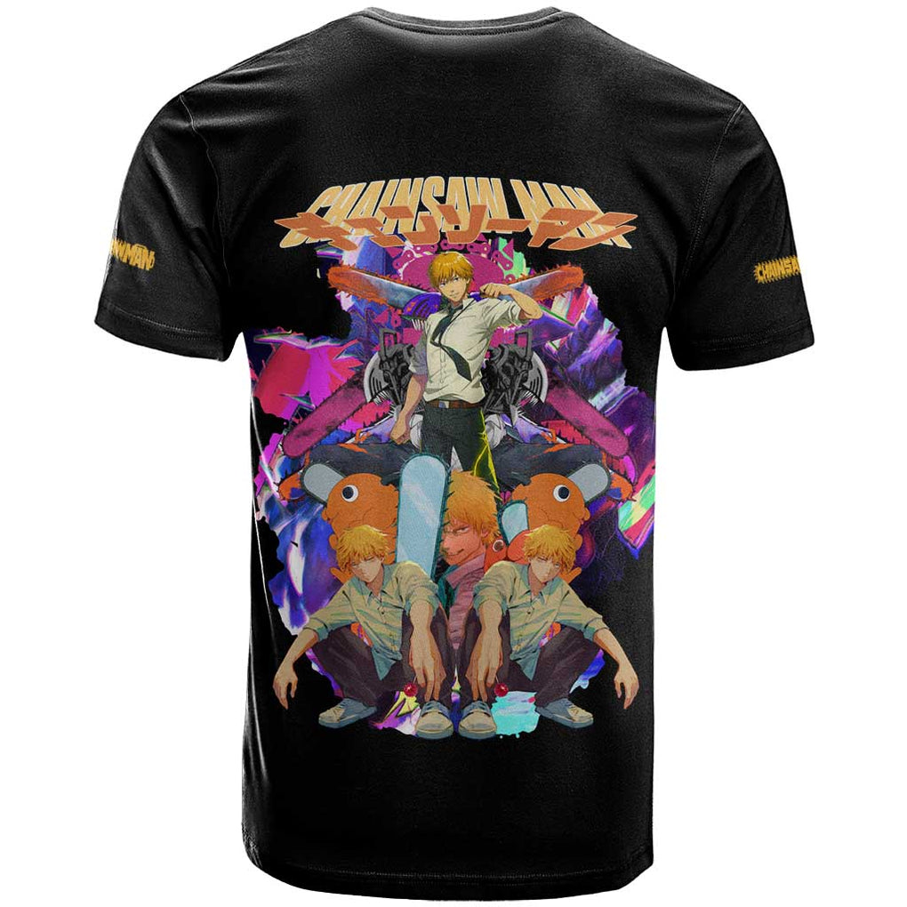 Denji V5 Chainsaw Man T Shirt Japan Anime Style