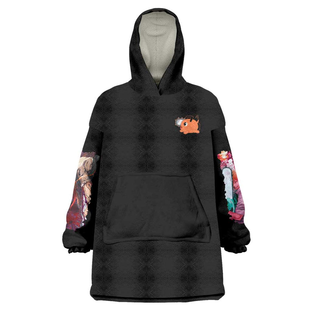 Denji V5 Chainsaw Man Wearable Blanket Hoodie Japan Anime Style
