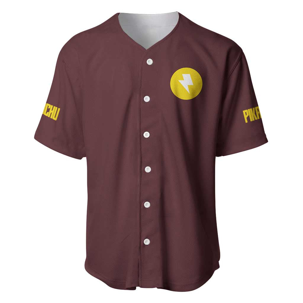 Gigantamax Pikachu Poke Baseball Jersey Japan Anime Style - The Mazicc