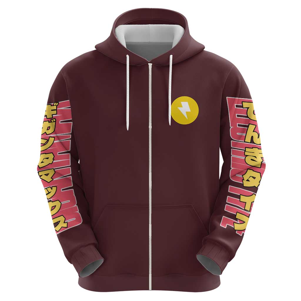 Gigantamax Pikachu Poke Hoodie Japan Anime Style - The Mazicc